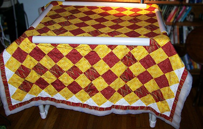 diy quilting frame