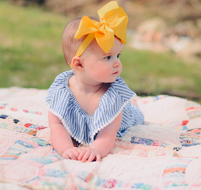 baby quilt size